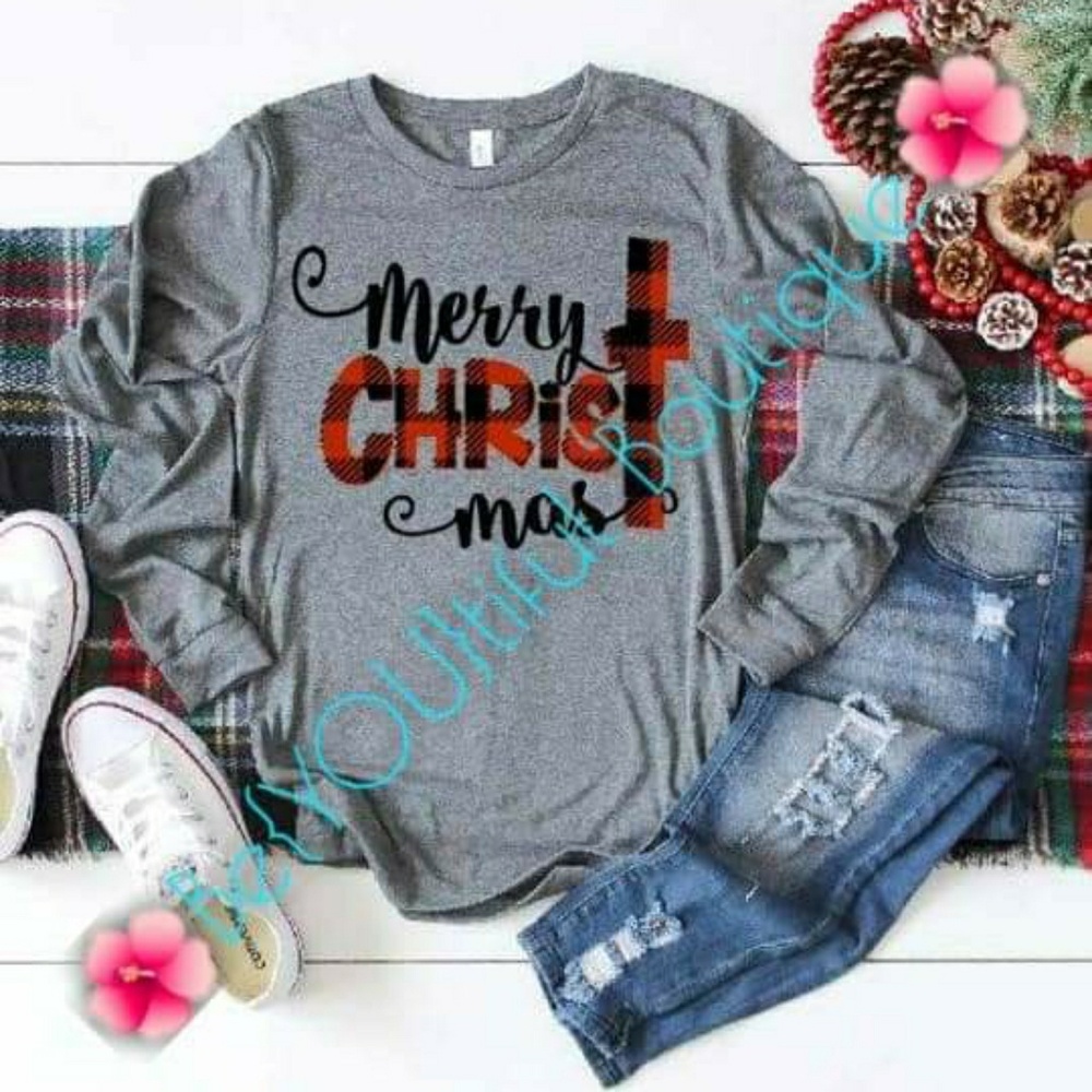 Merry CHRISTmas shirt